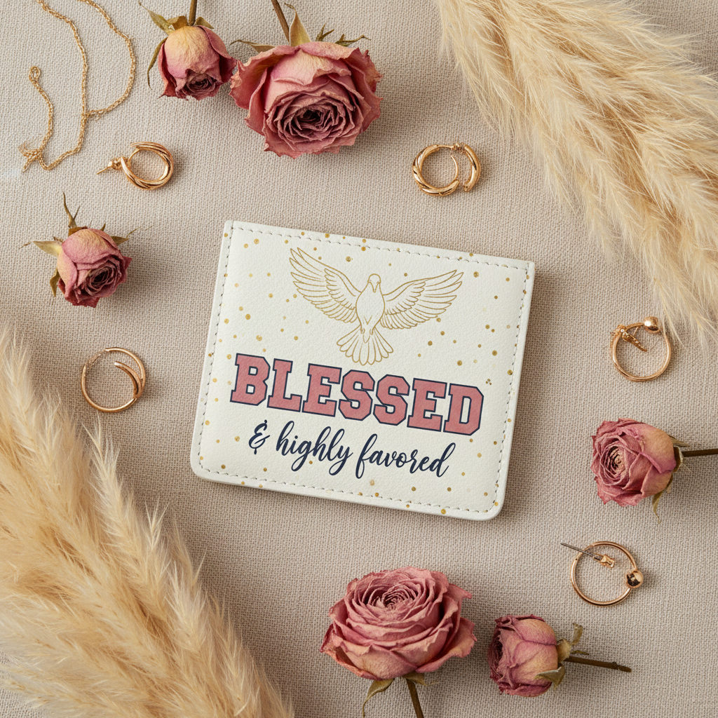 Blessed & Highly Favored Card Wallet