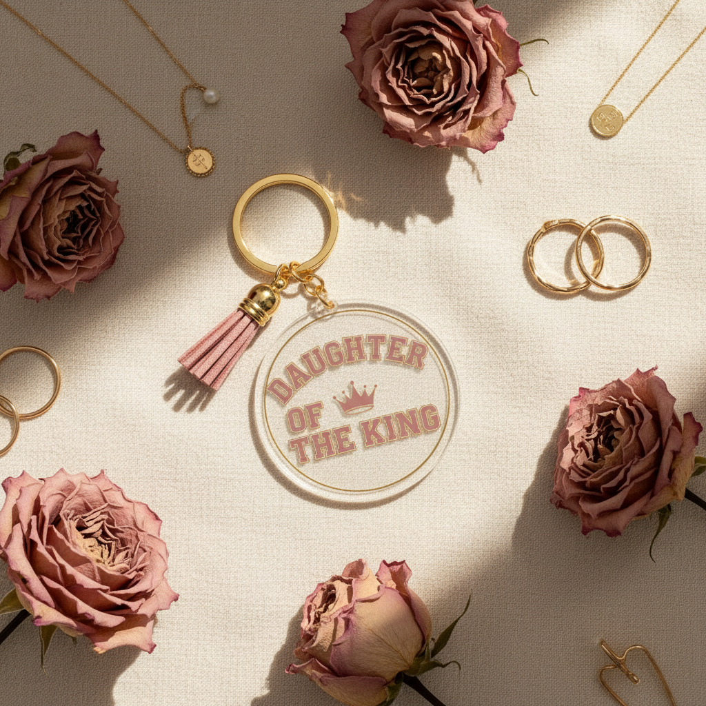 Daughter Of The King Keychain