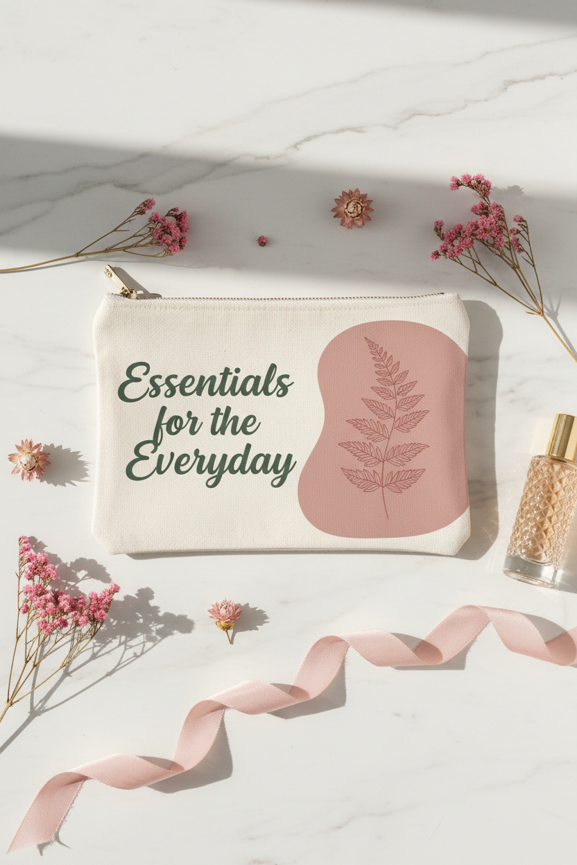 Everyday Essentials Cosmetic Pouch