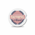2pcs | Faithful & Blessed Car Coaster |