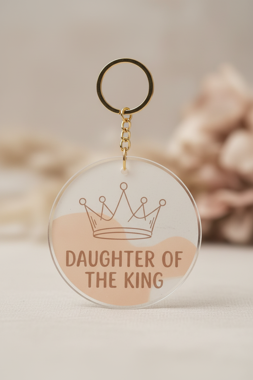 Daughter of the King Acrylic Keychain