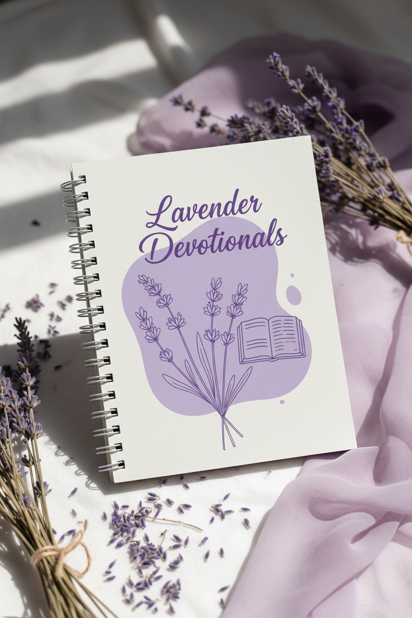 Lavender Devotionals Journals – Classic White