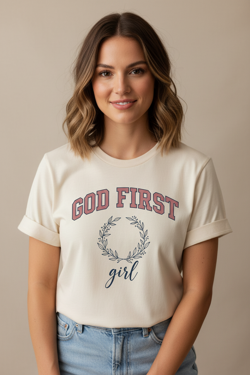 God First Girl Tee