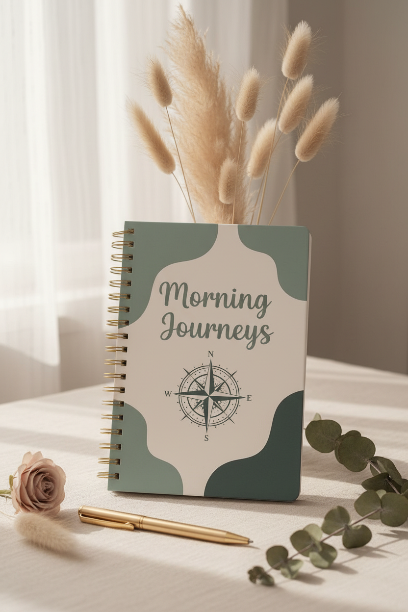 Morning devotional spiral notebooks