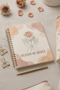 Bloom in Grace Spiral Notebook