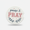 2pcs | Pause & Pray Car Coaster