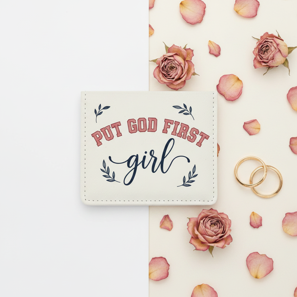 Put God First Girl Card Wallet