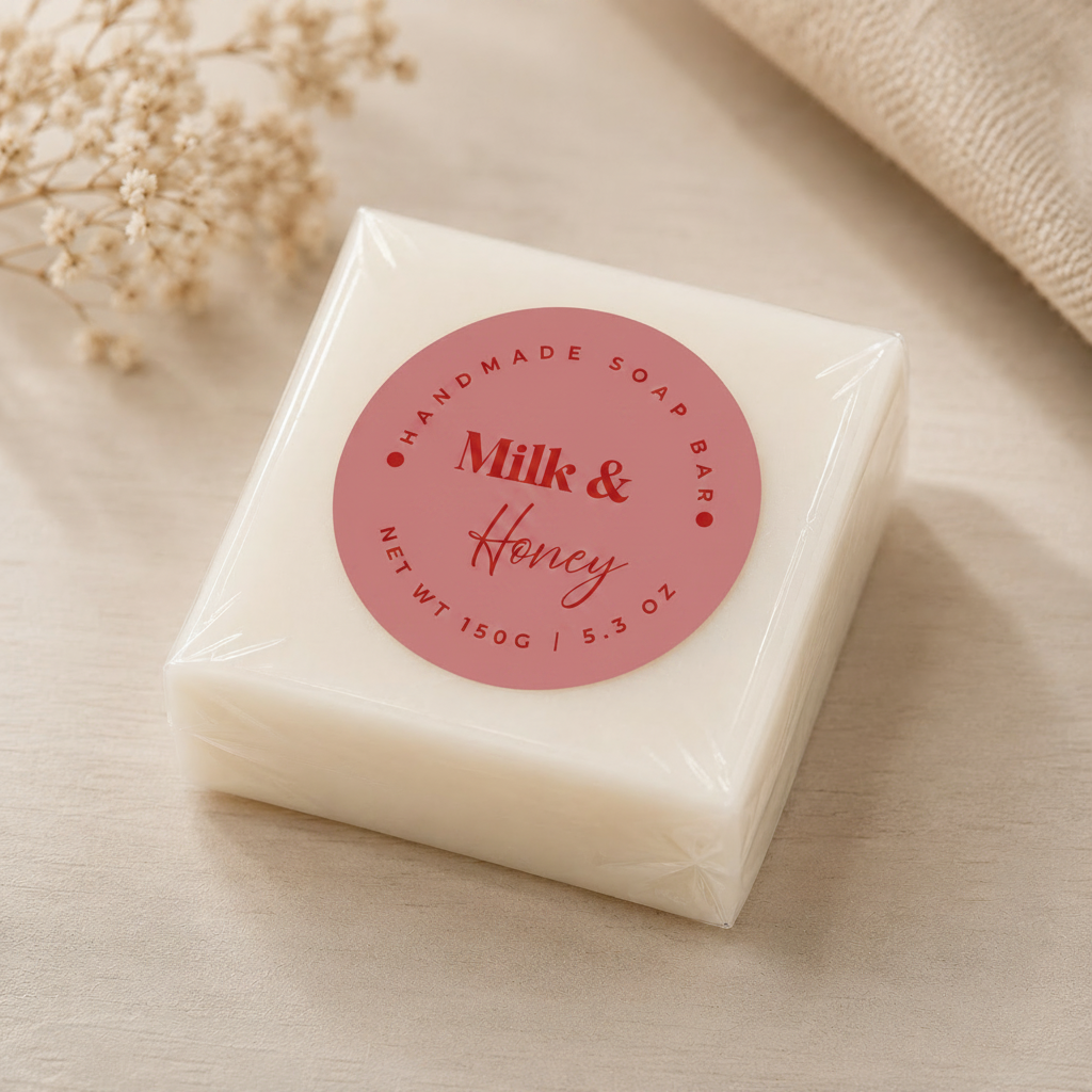 Milk & Honey Handmade Soap Bar