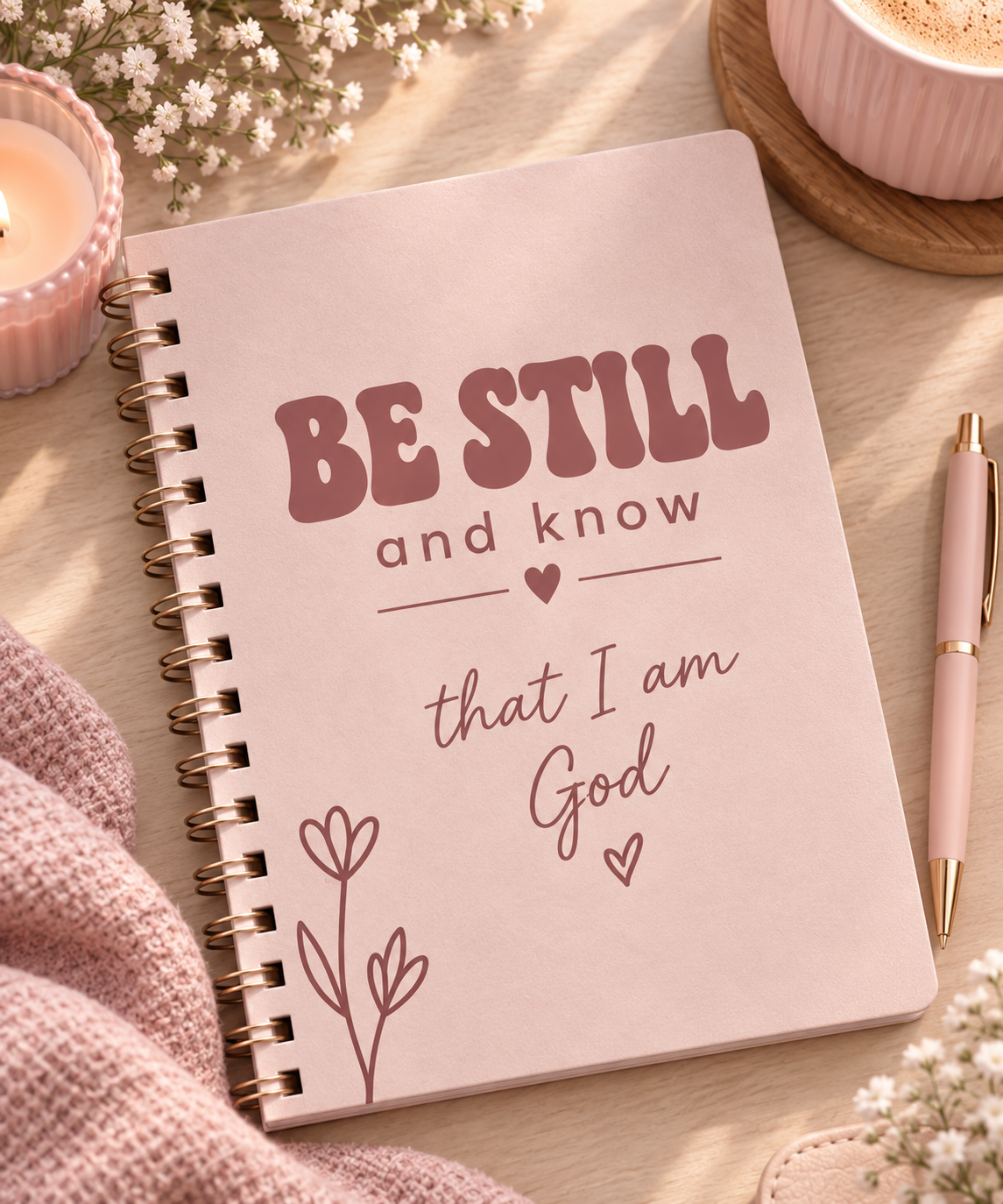 Be Still  — Faith Journal
