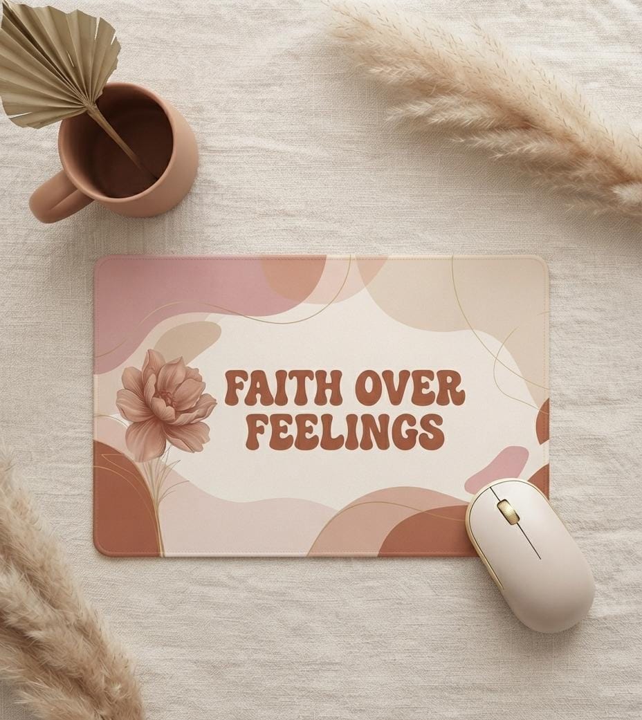 Faith-Inspired Mouse Pads