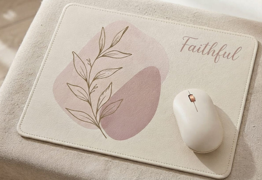 Faith-Inspired Mouse Pads