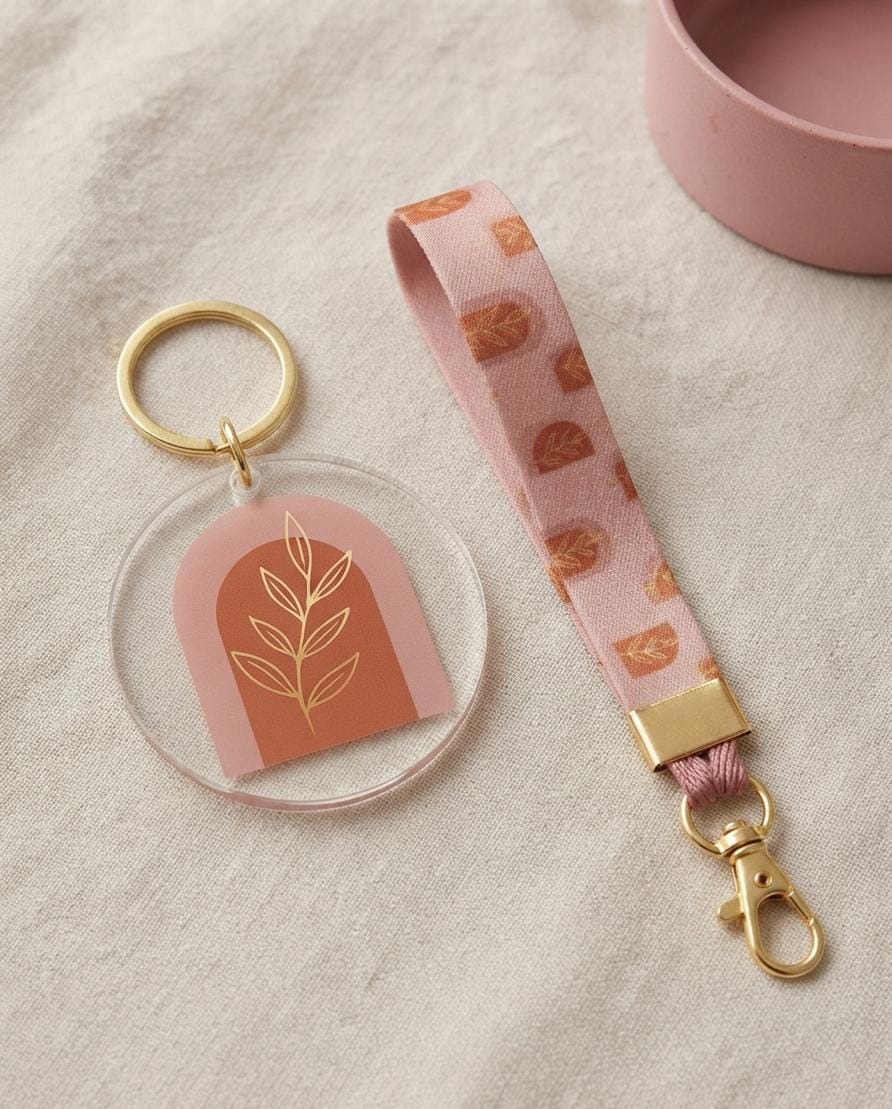 Faith-Inspired Acrylic Keychains