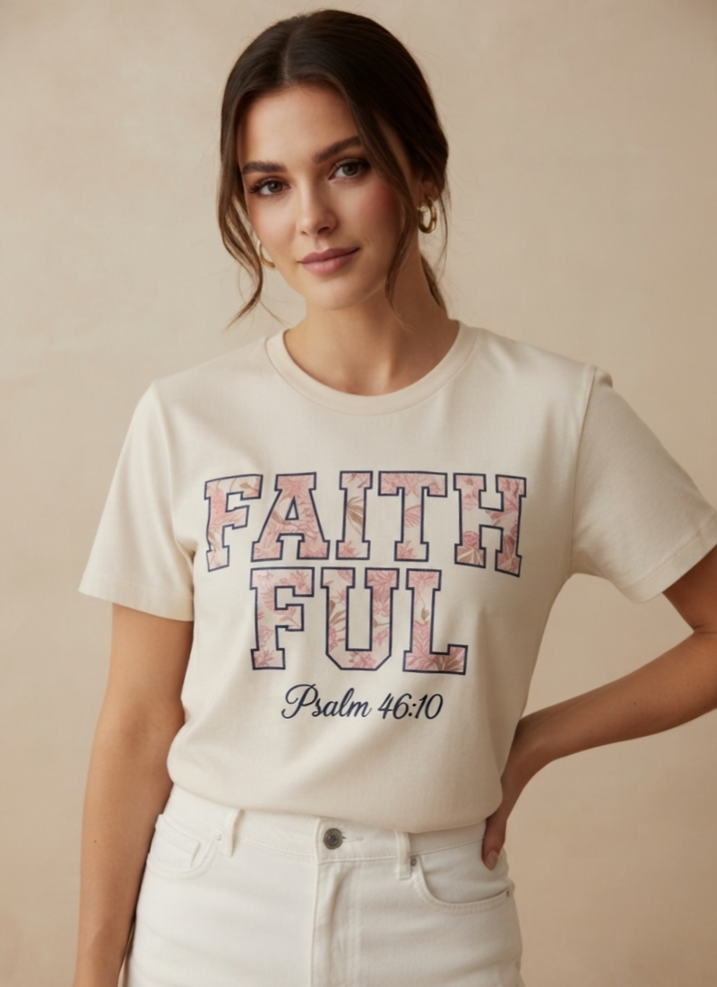 Faithful Psalm 46:10 T-Shirt
