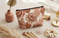 Botanical Floral cosmetic Bag