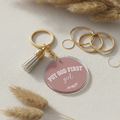 Put God First Girl Keychain