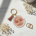 She Is Enough Keychain