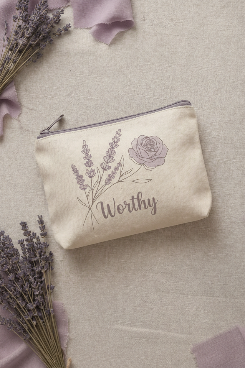 Worthy Canvas Zip Pouch